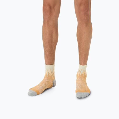 Șosete ASICS Performance Run Quarter oatmeal/feather grey/pepper
