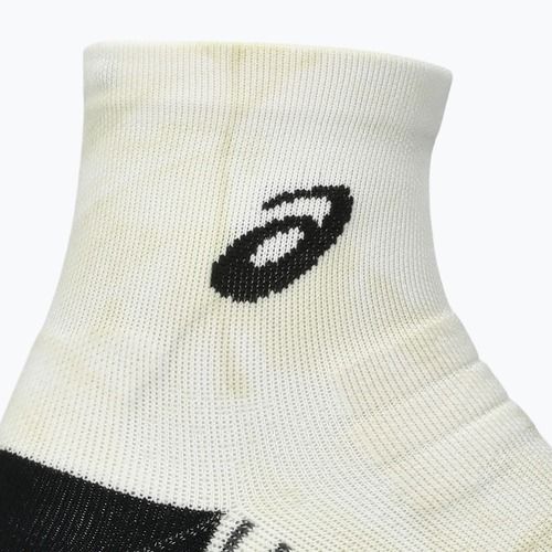 Șosete ASICS Performance Run Quarter brilliant white/oyster white