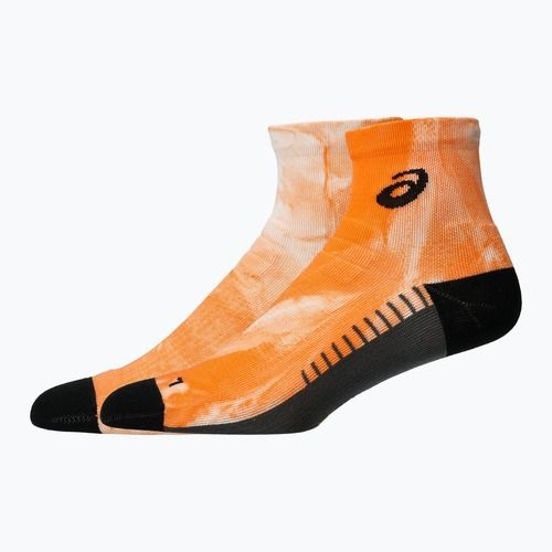 Șosete ASICS Performance Run Quarter brilliant white/orange glow