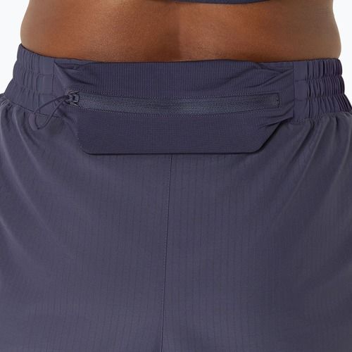 Pantaloni scurți de alergare pentru femei ASICS Nagino Run Adjustable 4IN indigo fog