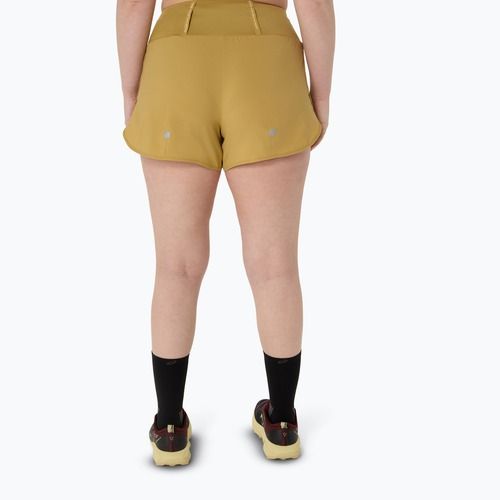 Pantaloni scurți de alergare pentru femei ASICS Road 3.5IN lemongrass