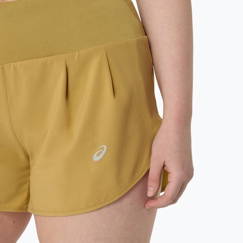 Pantaloni scurți de alergare pentru femei ASICS Road 3.5IN lemongrass