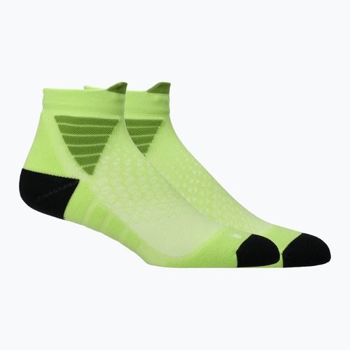 Șosete ASICS Fujitrail Quarter lime green