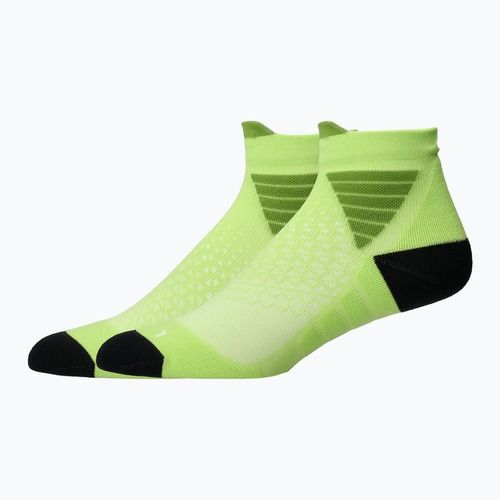 Șosete ASICS Fujitrail Quarter lime green