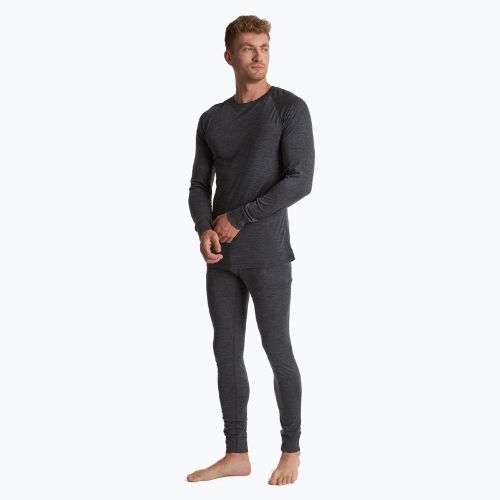 Pantaloni termoactivi pentru bărbați WOOLCANO 100% Merion PANT0539 grey