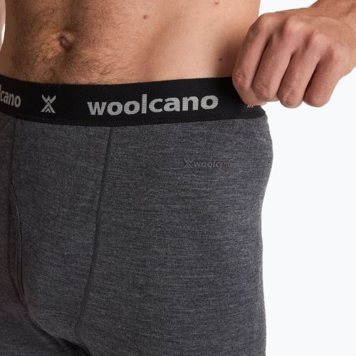 Pantaloni termoactivi pentru bărbați WOOLCANO 100% Merion PANT0539 grey