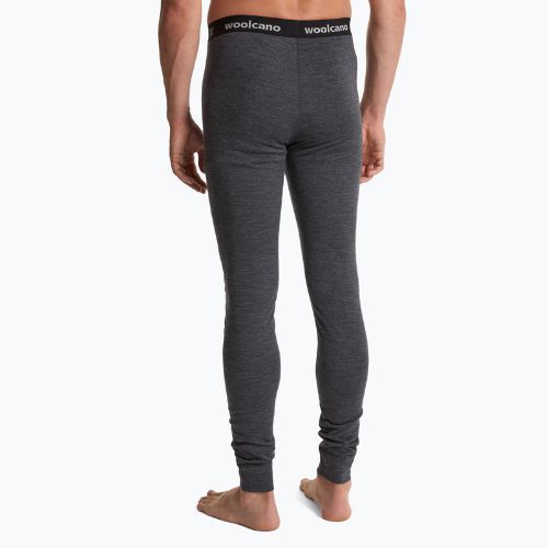 Pantaloni termoactivi pentru bărbați WOOLCANO 100% Merion PANT0539 grey