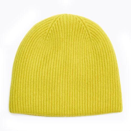 Căciulă WOOLCANO MERINO 100% HAT0440 galbenă
