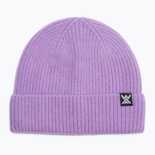 Căciulă de iarnă WOOLCANO Merino 100% HAT0440 violet