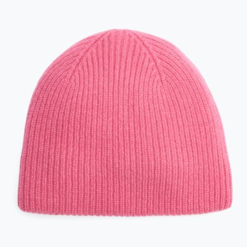 Căciulă de iarnă WOOLCANO Merino 100% HAT0440 roz