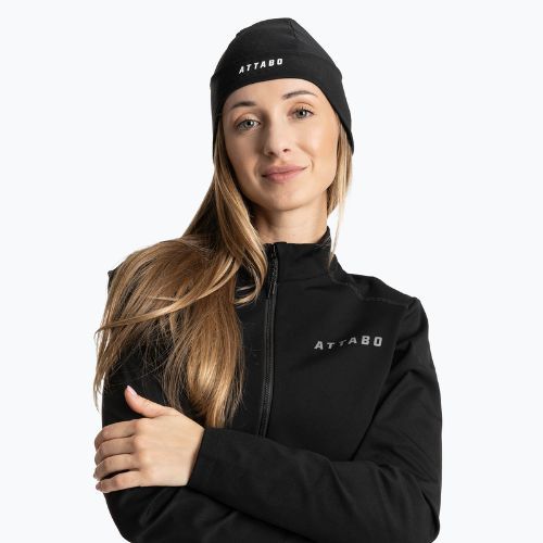 Șapcă de ciclism ATTABO LOREEF HAT izolată neagră