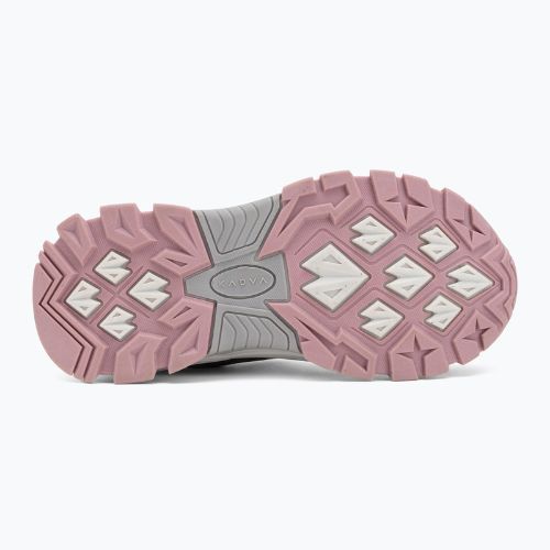 Încălțăminte trekking pentru copii Kadva Rocky Trail Low WaterProof Softshell gray / pink