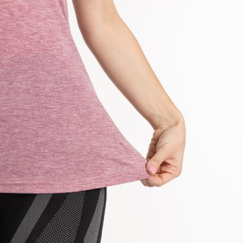 Tricou termic pentru femei WOOLCANO Merino TEE0547 violet