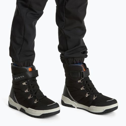 Cizme de zăpadă pentru copii KADVA Flow WaterProof negru