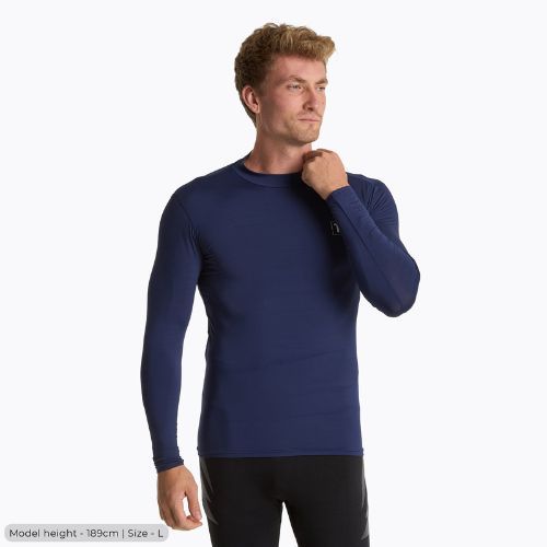 Longsleeve termoactiv OneTeam GOAL DRY PLUS navy blue