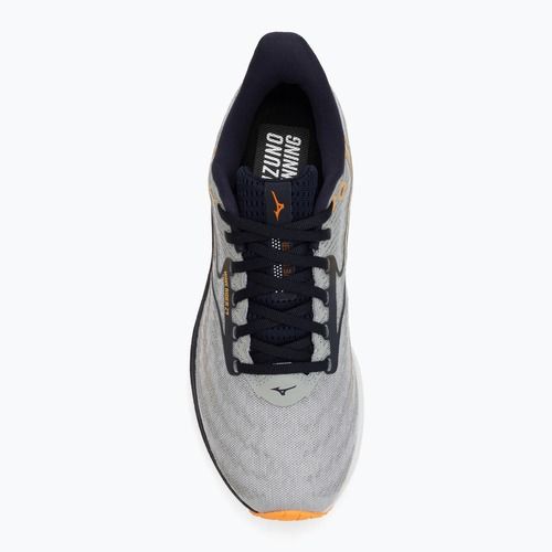 Încălțăminte de alergare pentru bărbați Mizuno Wave Rider 29 harbor mist/baritone blue/tang orange