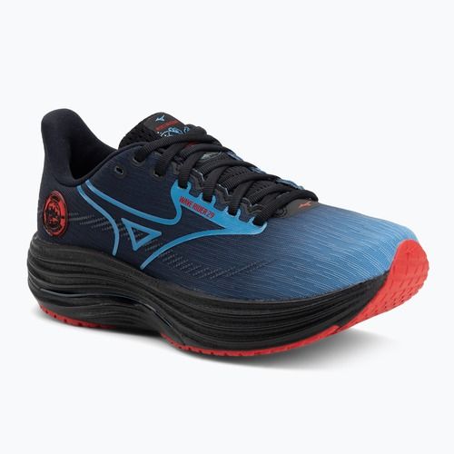 Încălțăminte de alergare Mizuno Wave Rider 29 amsterdam black/all aboard/high risk red