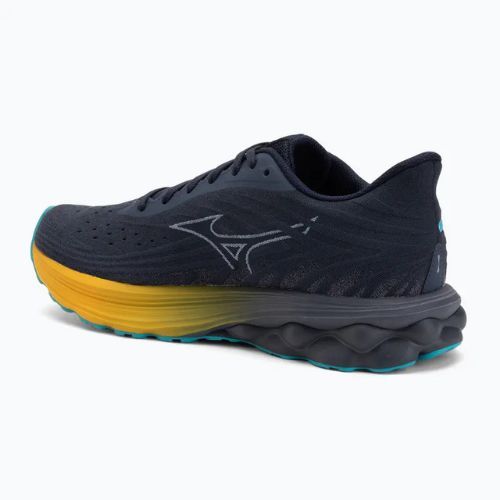 Încălțăminte de alergare pentru bărbați  Mizuno Wave Skyrise 6 odyssey gray/icelandic blue/citrus