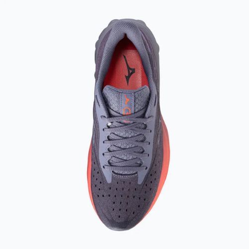 Încălțăminte de alergare pentru femei Mizuno Wave Skyrise 6 blue granite/icelandic blue/strikingcoral