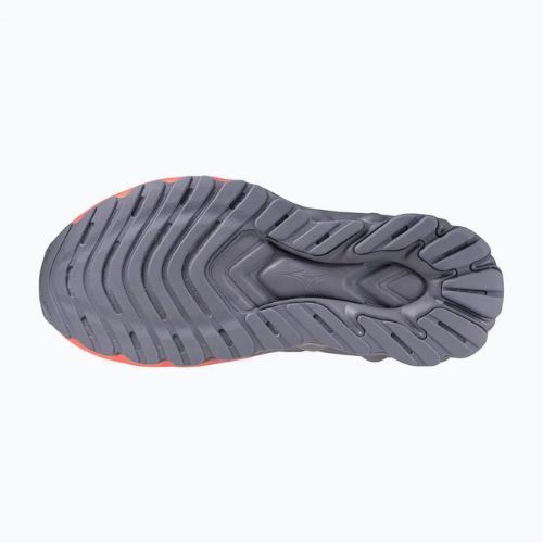 Încălțăminte de alergare pentru femei Mizuno Wave Skyrise 6 blue granite/icelandic blue/strikingcoral