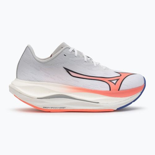 Încălțăminte de alergare pentru femei  Mizuno Wave Rebellion Flash 3 white/striking coral/iris bloom