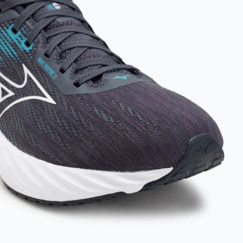 Încălțăminte de alergare pentru bărbați  Mizuno Wave Inspire 21 odyssey gray/white/capri breez