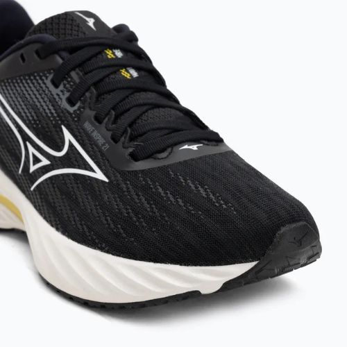 Încălțăminte de alergare pentru femei Mizuno Wave Inspire 21 black/white/vibrant yellow