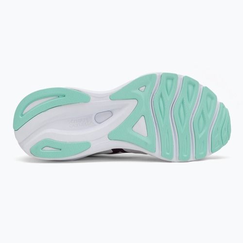 Încălțăminte de alergare pentru femei Mizuno Wave Serene 2 snow white/dark purple/ice green