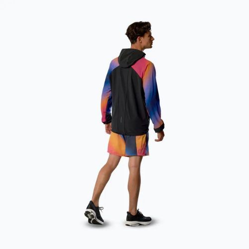 Geacă de alergare pentru bărbați Mizuno Active Alpha Hodded yuuyake