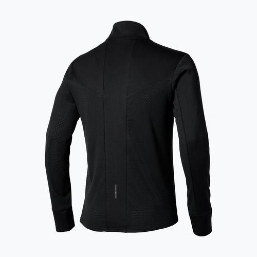 Longsleeve de alergare pentru bărbați Mizuno Active Warm Half Zip black