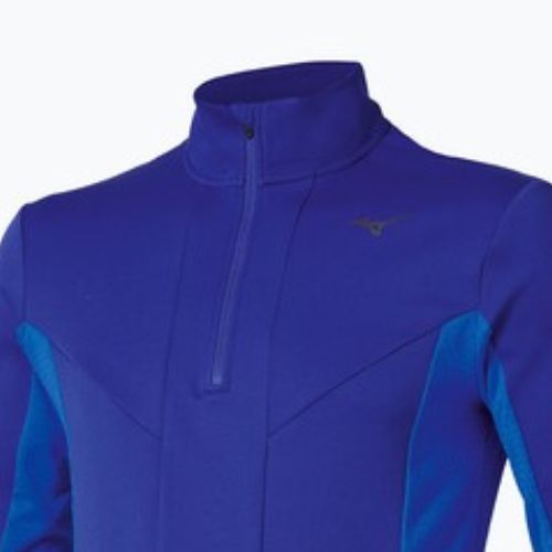 Longsleeve de alergare pentru bărbați Mizuno Active Warm Half Zip sodalite blue