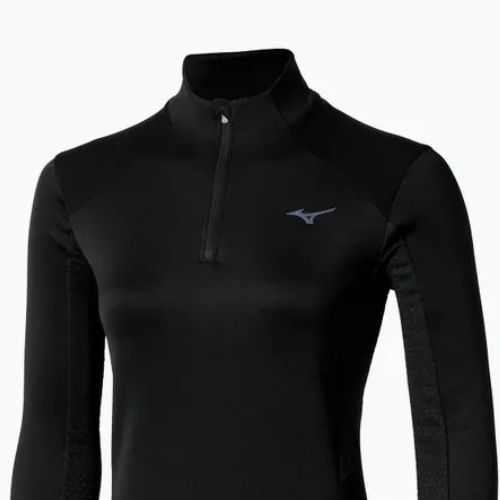 Bluză de alergare pentru femei Mizuno Active Warm Half Zip black