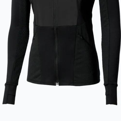 Geacă de alergare pentru femei Mizuno Active Warm Hybrid Full Zip Hooded black