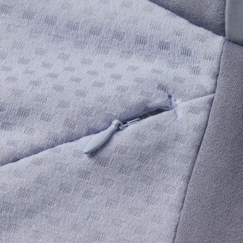 Geacă de alergare pentru femei Mizuno Active Warm Hybrid Full Zip Hooded quicksilver