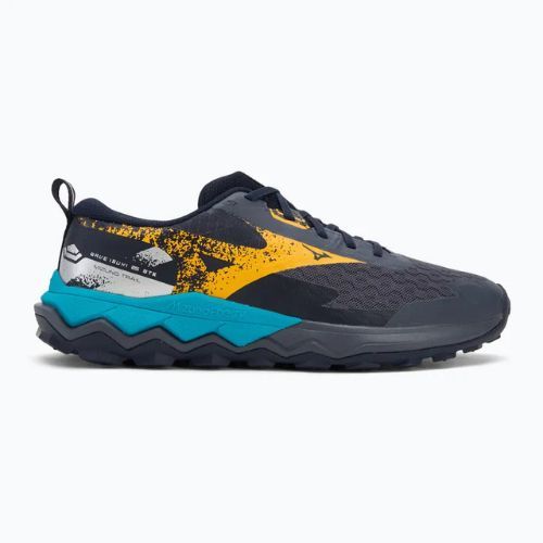 Încălțăminte de alergare pentru bărbați  Mizuno Wave Ibuki 5 GTX odyssey gray/citrus/baritone blue