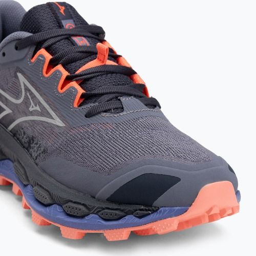 Încălțăminte de alergare pentru femei  Mizuno Wave Mujin 11 blue granite/silver/striking coral