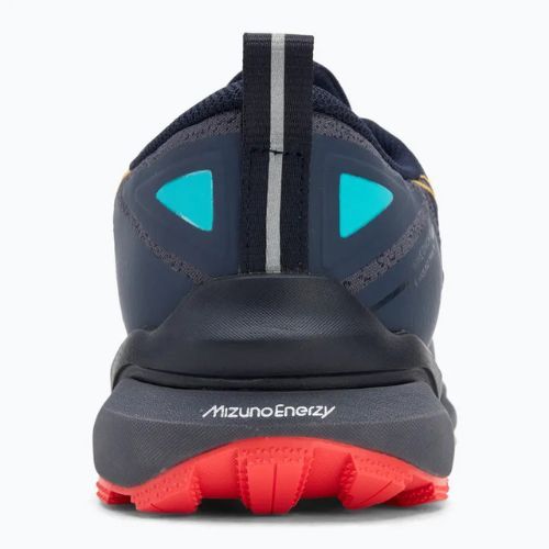 Încălțăminte de alergare pentru bărbați  Mizuno Wave Daichi 9 baritone blue/citrus/fiery coral 2