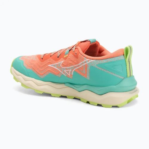 Încălțăminte de alergare pentru femei  Mizuno Wave Daichi 9 fresh salmon/white/sharp green