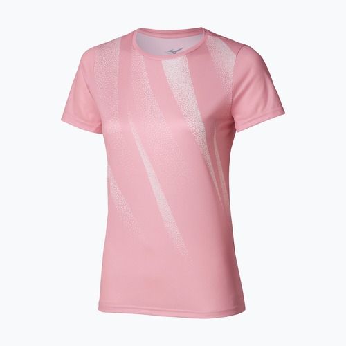 Tricou de alergare pentru femei Mizuno Core Graphic Tee bleached mauve