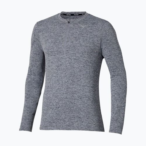 Longsleeve de alergare pentru bărbați Mizuno Core Impulse Half Zip Tee quicksilver