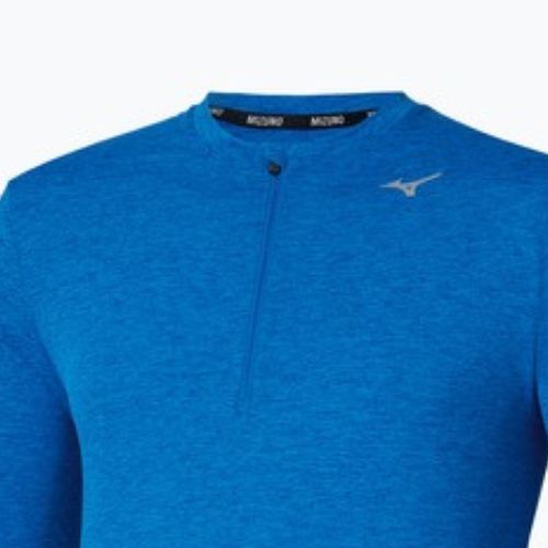 Longsleeve de alergare pentru bărbați Mizuno Core Impulse Half Zip Tee princess blue