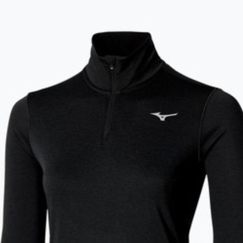 Bluză de alergare pentru femei Mizuno Core Impulse Half Zip Tee black