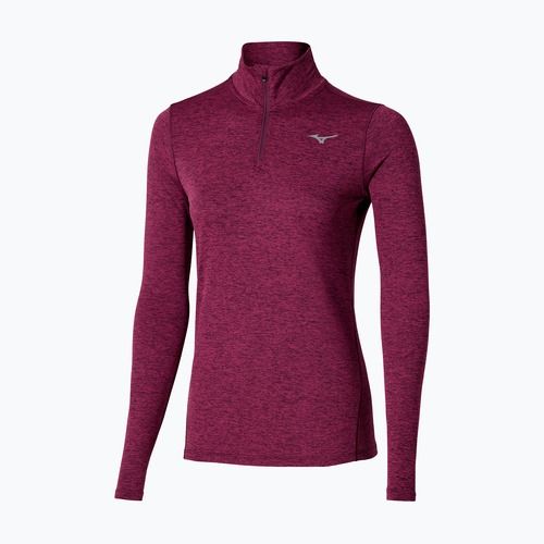 Bluză de alergare pentru femei Mizuno Core Impulse Half Zip Tee dark purple
