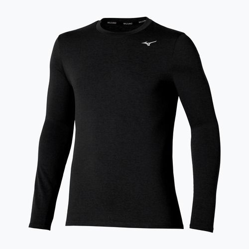 Longsleeve de alergare pentru bărbați Mizuno Core Impulse Tee black