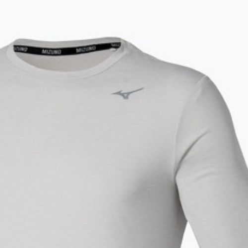 Longsleeve de alergare pentru bărbați Mizuno Core Impulse Tee vapor silver