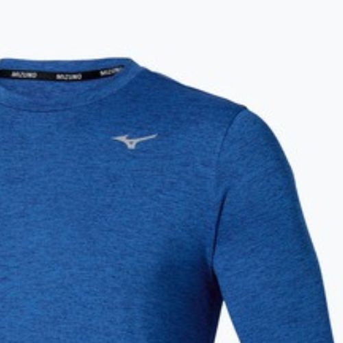 Longsleeve de alergare pentru bărbați Mizuno Core Impulse Tee sodalite blue