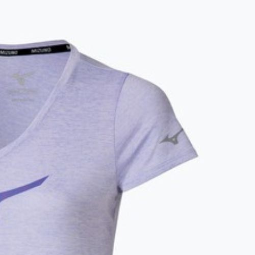 Tricou de alergare pentru femei Mizuno Core Runbird Tee icelandic blue
