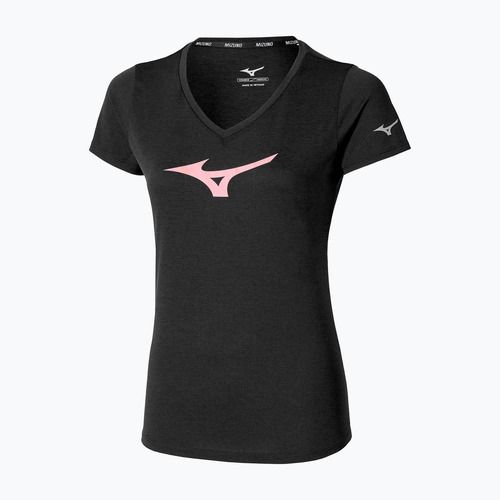 Tricou de alergare pentru femei Mizuno Core Runbird Tee black/mauve