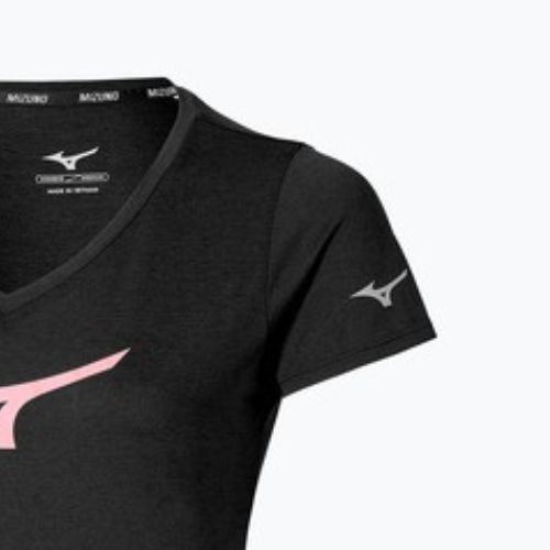 Tricou de alergare pentru femei Mizuno Core Runbird Tee black/mauve