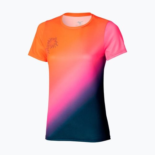 Tricou de alergare pentru femei Mizuno Summer Pack QD Tee yuuyake